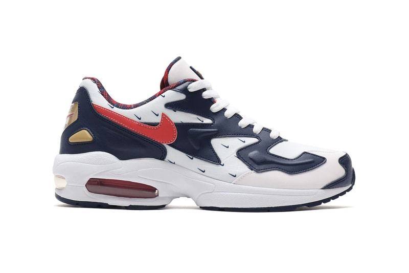 Nike Air Max 2 max2 Light Tailwind IV 4 USA Release Info ck0849-400 ck0848-100 america red white blue mini swoosh
