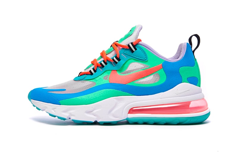 Nike Air Max 270 React Electro Green Flash Crimson Hyper Jade Release Info AO4971-300 AT6174-300 AO4971-301