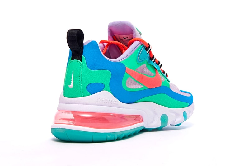 Nike Air Max 270 React Electro Green Flash Crimson Hyper Jade Release Info AO4971-300 AT6174-300 AO4971-301