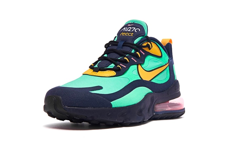 Nike Air Max 270 React Electro Green Flash Crimson Hyper Jade Release Info AO4971-300 AT6174-300 AO4971-301