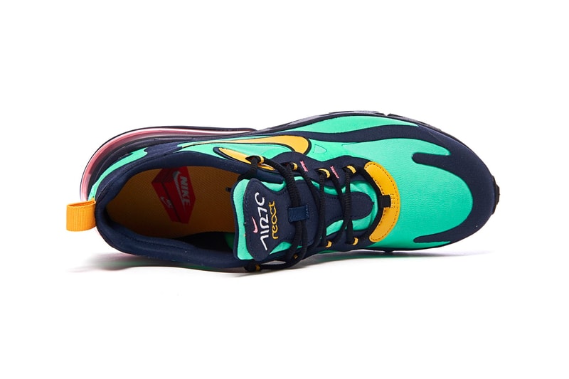 Nike Air Max 270 React Electro Green Flash Crimson Hyper Jade Release Info AO4971-300 AT6174-300 AO4971-301