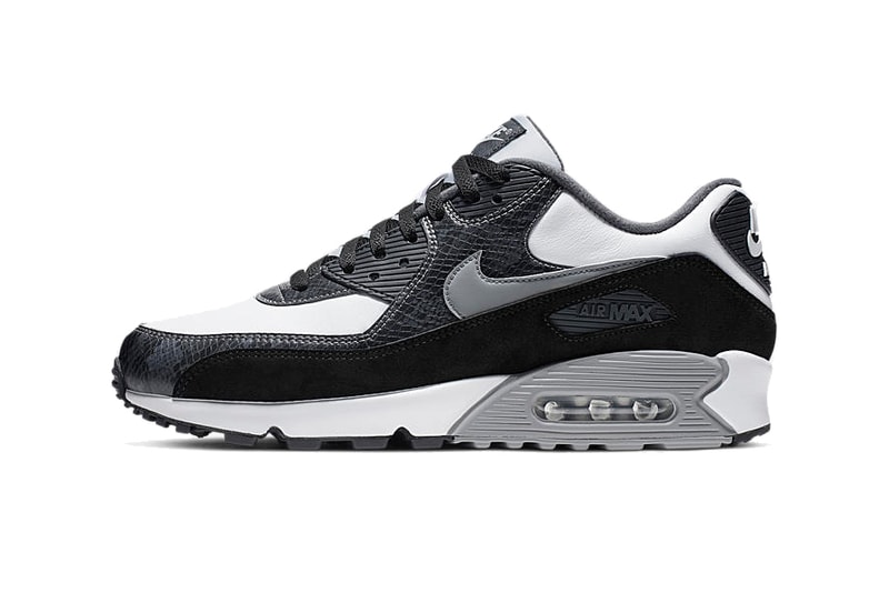 Nike Air Max 90 Green Python retro silhouette scaly swoosh black green red air sole unit 2002 white grey