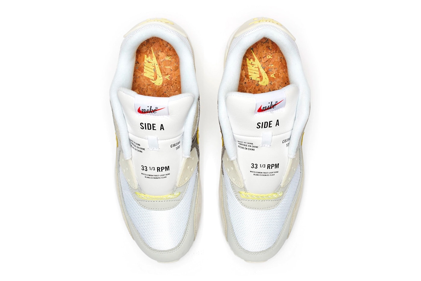 Nike Air Max 90 Mixtape Release Info shoes sneakers beaverton colorway vinyl retro 90s throwback nostalgia sneakersnstuff sns raffle