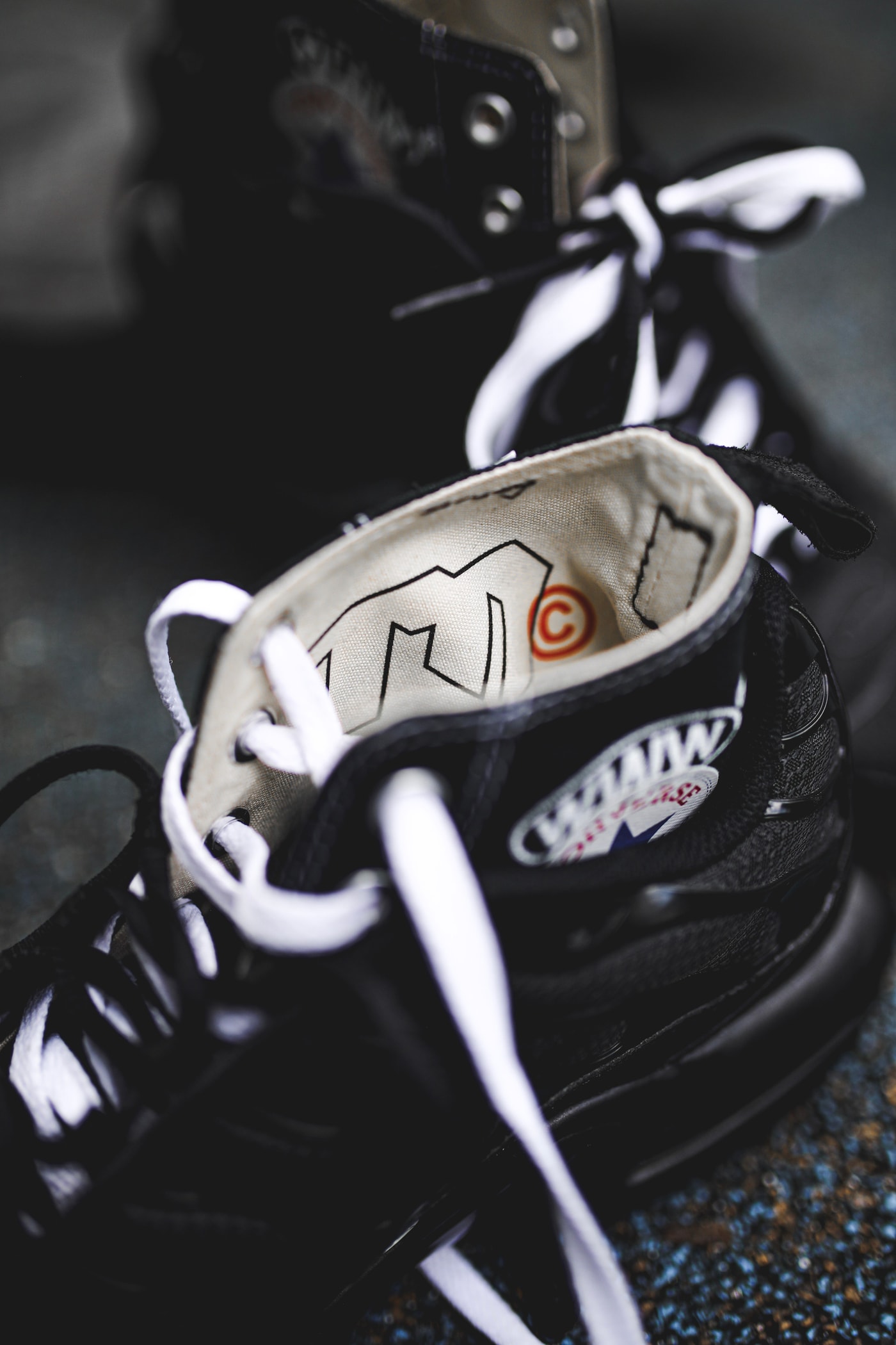 WWWESH STUDIO & Heightened's Nike Air Max Tn/Converse Chuck Taylor Hybrid sneakers custom sneakers