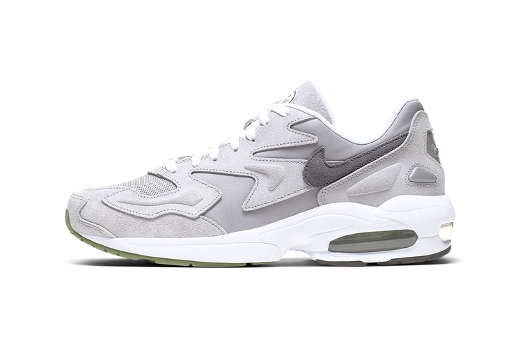 Nike Reworks the Air Max2 Light in Muted Palettes of "Grey/Chlorophyll"
