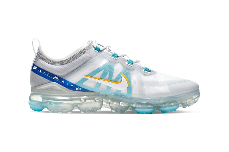 nike air vapormax se 2019 racer blue hyper jade volt glow green bright crimson colorway release white university gold wolf grey sneakers drop 