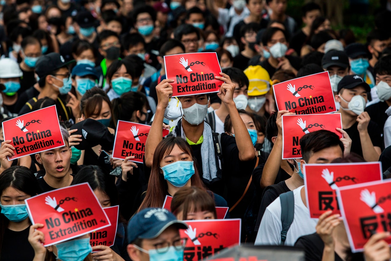 nike cancels undercover collaboration sneaker release in china hong kong protests 
