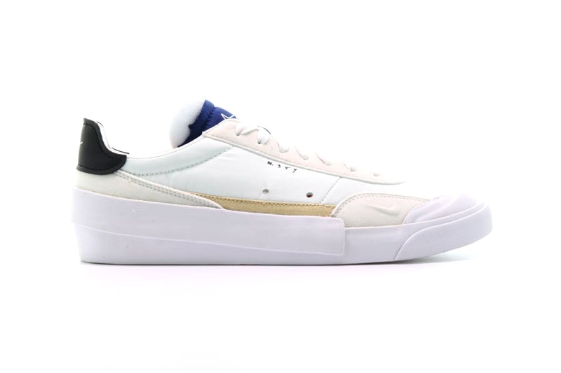 Nike Drop-Type LX Mint/Blue Release Info Style Code: AV6697-100 skate shoe white outsole deconstructed silhouette lifestyle Milk Store 