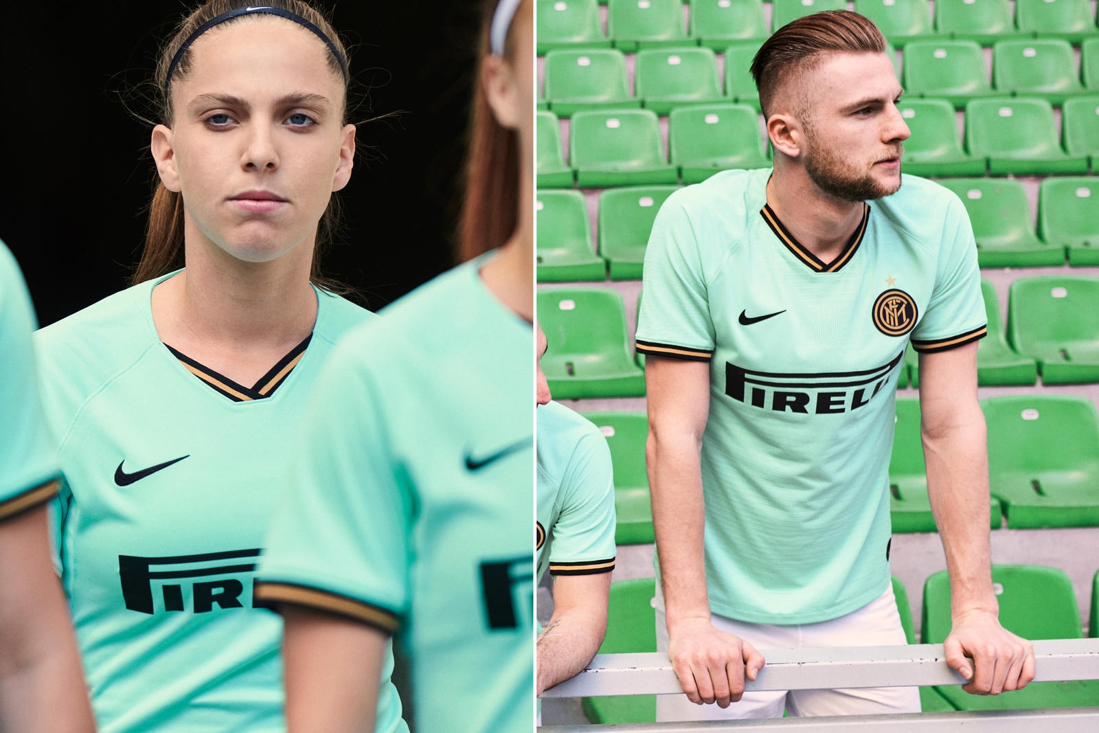 nike football away kit release information inter milan internazionale italy teal aquamarine black gold buy cop purchase june 26 serie a coppa italia champion's league
