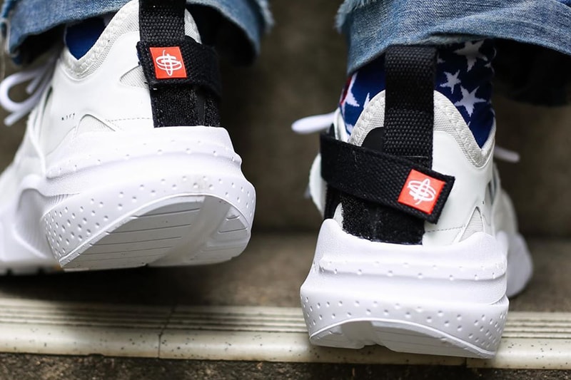Nike N 354 Huarache Type White sneakers runners trainers shoes neoprene deconstructed 