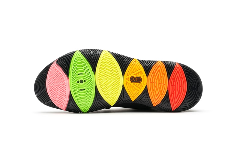 Nike Kyrie 5 Black Rainbow Soles