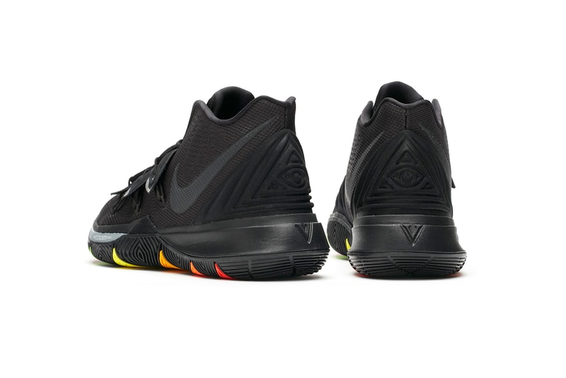 Nike Kyrie 5 Black Rainbow Soles