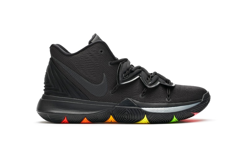 Nike Kyrie 5 Black Rainbow Soles