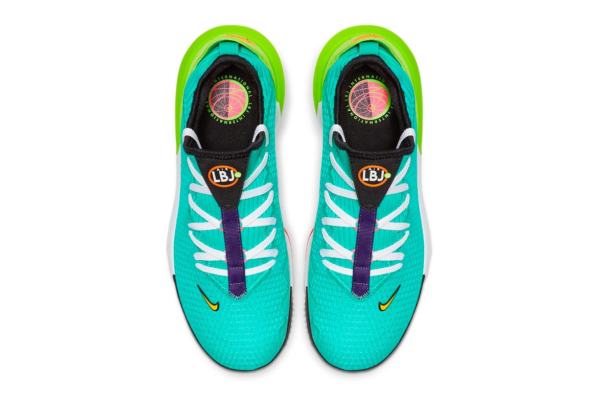 Nike Lebron 16 Low Hyper Jade Total Orange Hypebeast