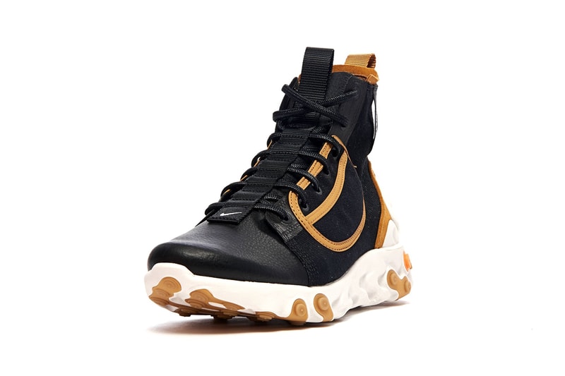 nike react ianga black white wheat phantom colorway sneaker release date september 2019 