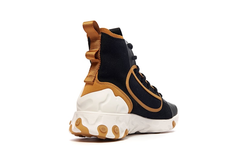nike react ianga black white wheat phantom colorway sneaker release date september 2019 