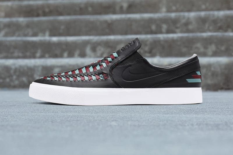 nike zoom black stefan janoski sliptrainers