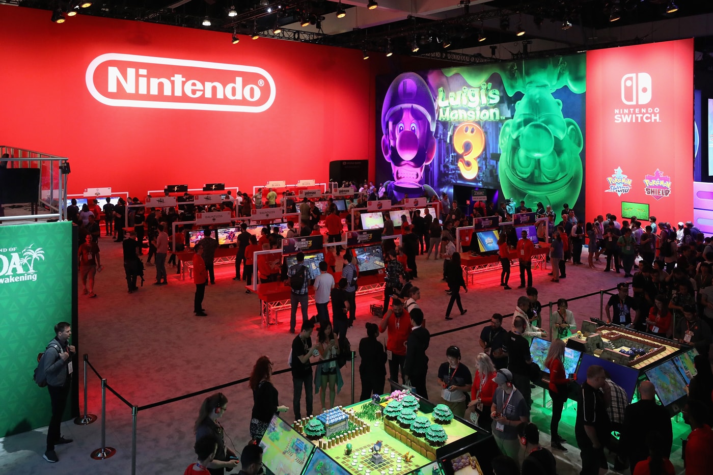 Nintendo E3 2019 Roundup The Legend of Zelda: Breath of the Wild super smash bros ultimate Link’s Awakening Cadence of Hyrule Luigi’s Mansion 3 Daemon X Machina No More Heroes 3  Pokémon Sword And Shield Dragon Quest XI S: Definitive Edition Witcher 3 Resident Evil 5 6 Contra: Rogue Corps  Panzer Dragoon Dark Crystal  Empire Of Sin Mario & Sonic at the Tokyo Olympics Dead By Daylight 