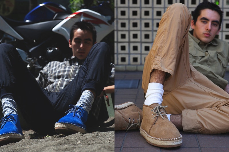 nonnative x Suicoke "SCIENTIST" Chukka Collaboration boot espadrille release date info june 8 2019