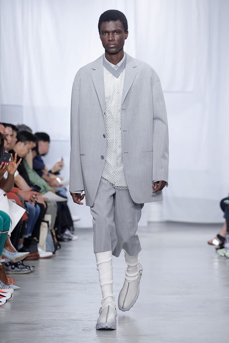 OAMC Spring/Summer 2020 Runway Collection PFW mens paris fashion week ss20 adidas originals collaboration sneaker luke meier