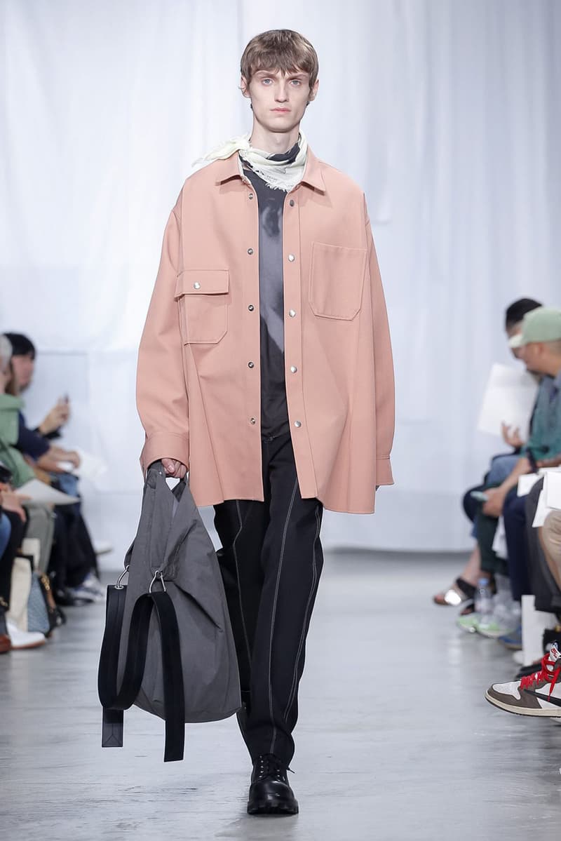 OAMC Spring/Summer 2020 Runway Collection PFW mens paris fashion week ss20 adidas originals collaboration sneaker luke meier