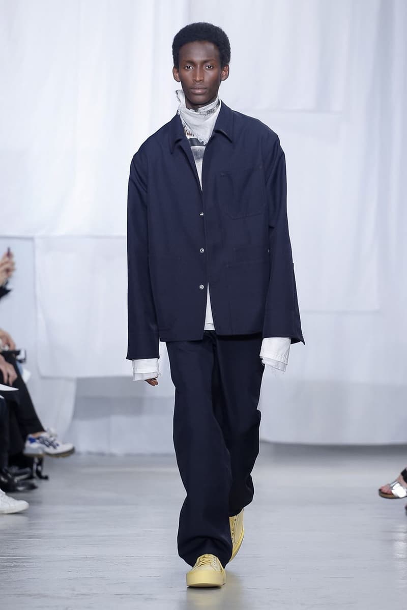 OAMC Spring/Summer 2020 Runway Collection PFW mens paris fashion week ss20 adidas originals collaboration sneaker luke meier