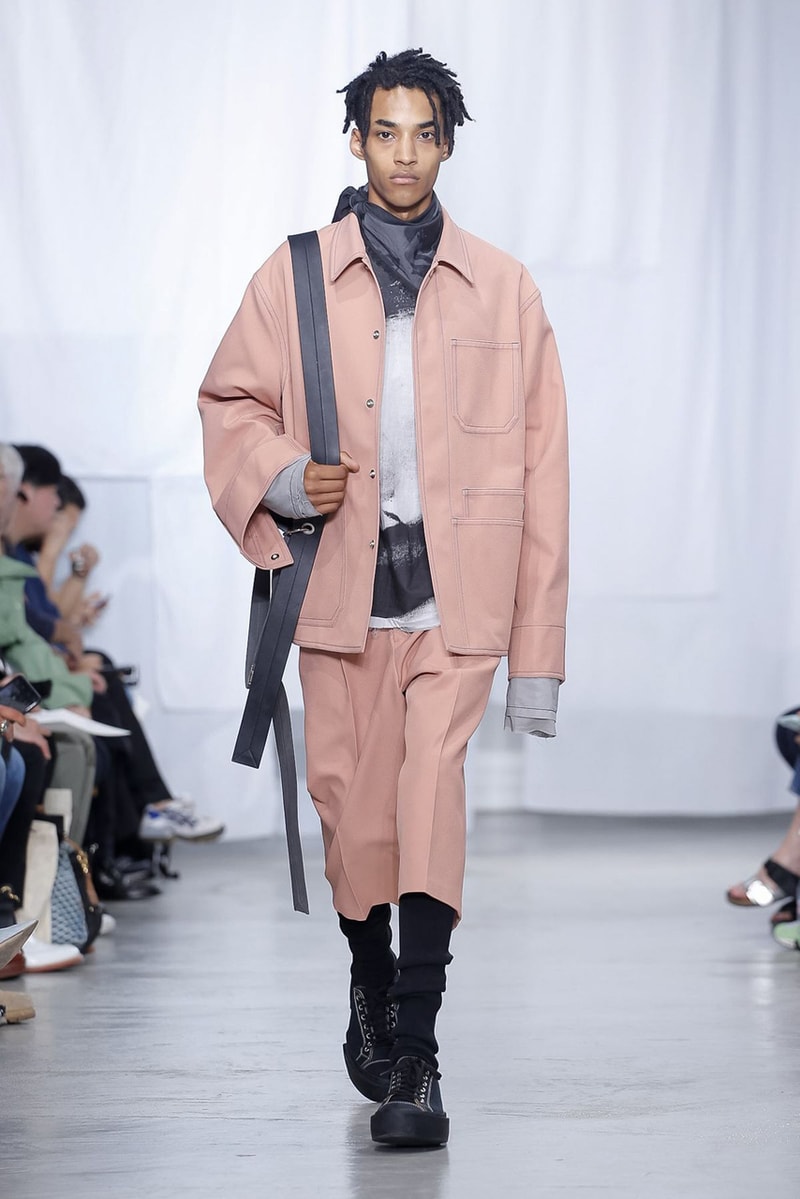 OAMC Spring/Summer 2020 Runway Collection PFW mens paris fashion week ss20 adidas originals collaboration sneaker luke meier