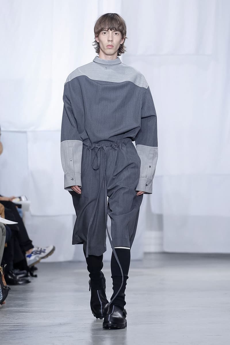 OAMC Spring/Summer 2020 Runway Collection PFW mens paris fashion week ss20 adidas originals collaboration sneaker luke meier