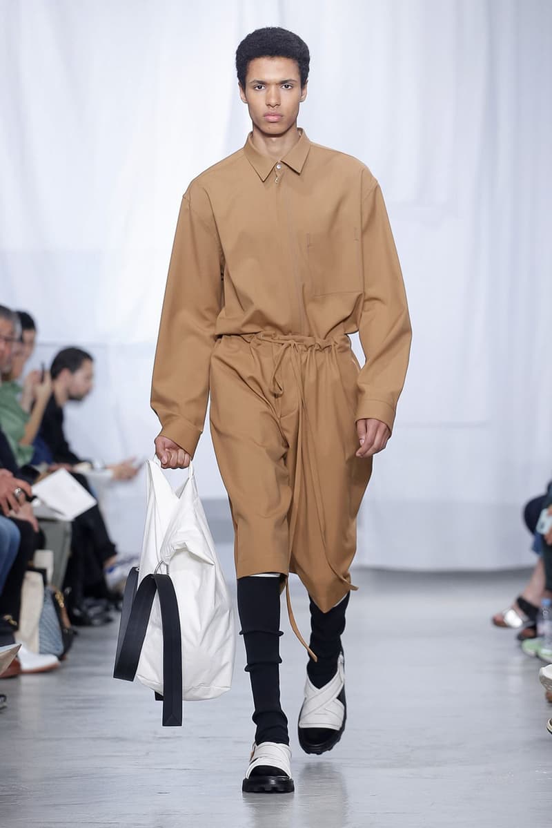 OAMC Spring/Summer 2020 Runway Collection PFW mens paris fashion week ss20 adidas originals collaboration sneaker luke meier