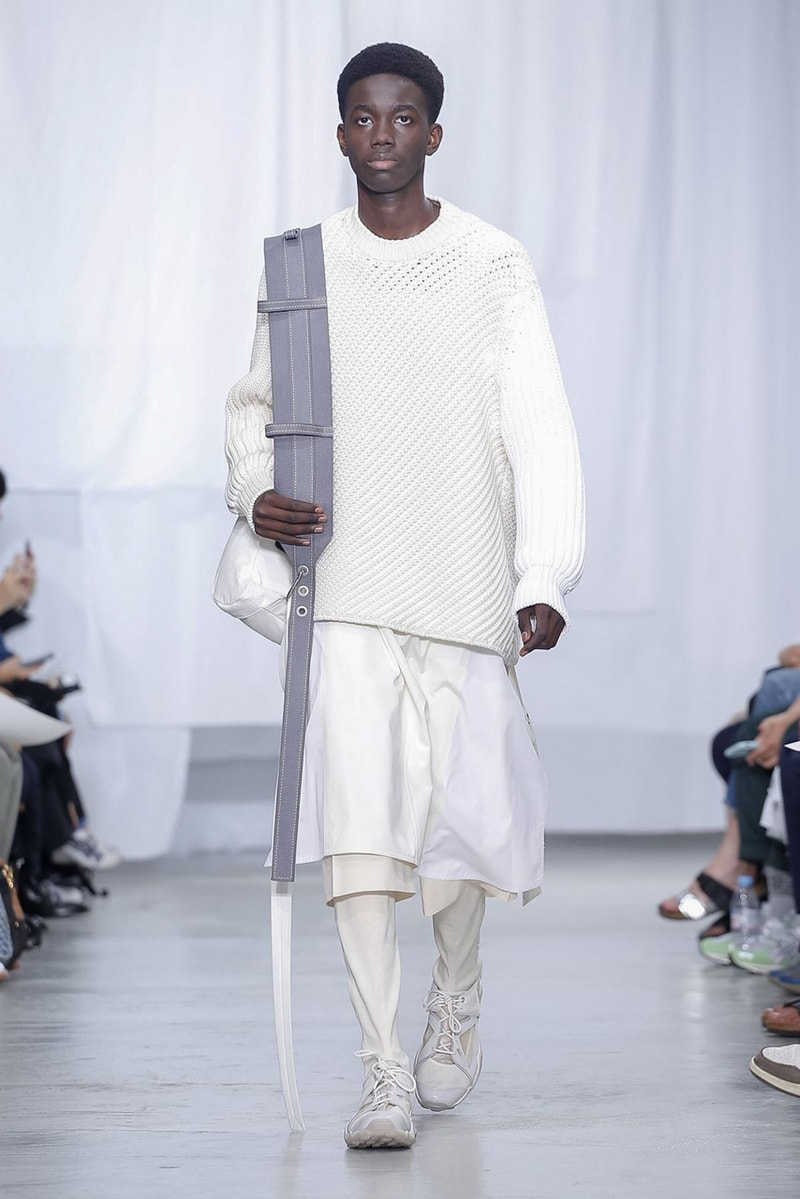 OAMC Spring/Summer 2020 Runway Collection PFW mens paris fashion week ss20 adidas originals collaboration sneaker luke meier