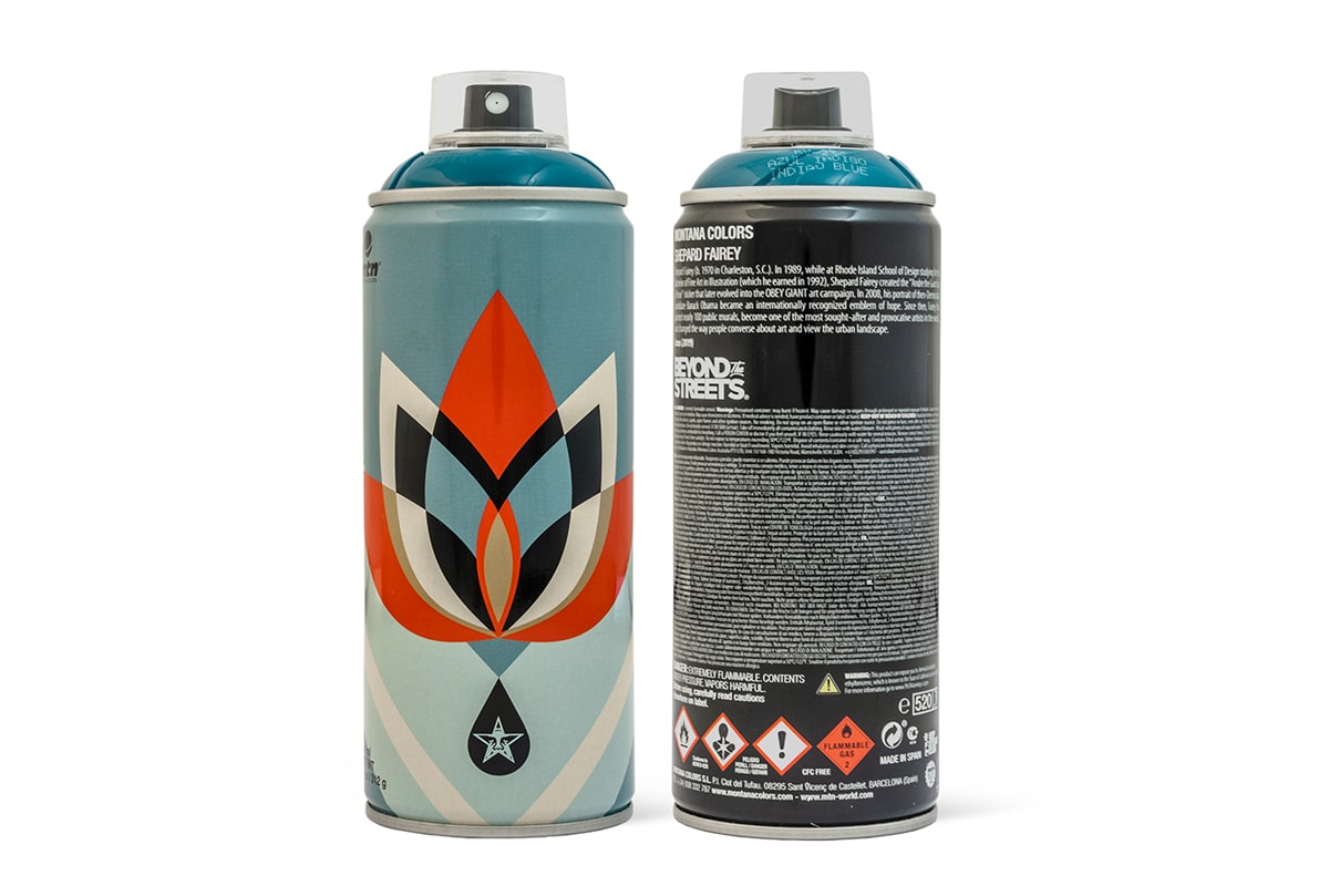 OBEY Giant x Beyond the Streets x Montana Cans spray paint art graffiti shepard fairey 30th anniversary