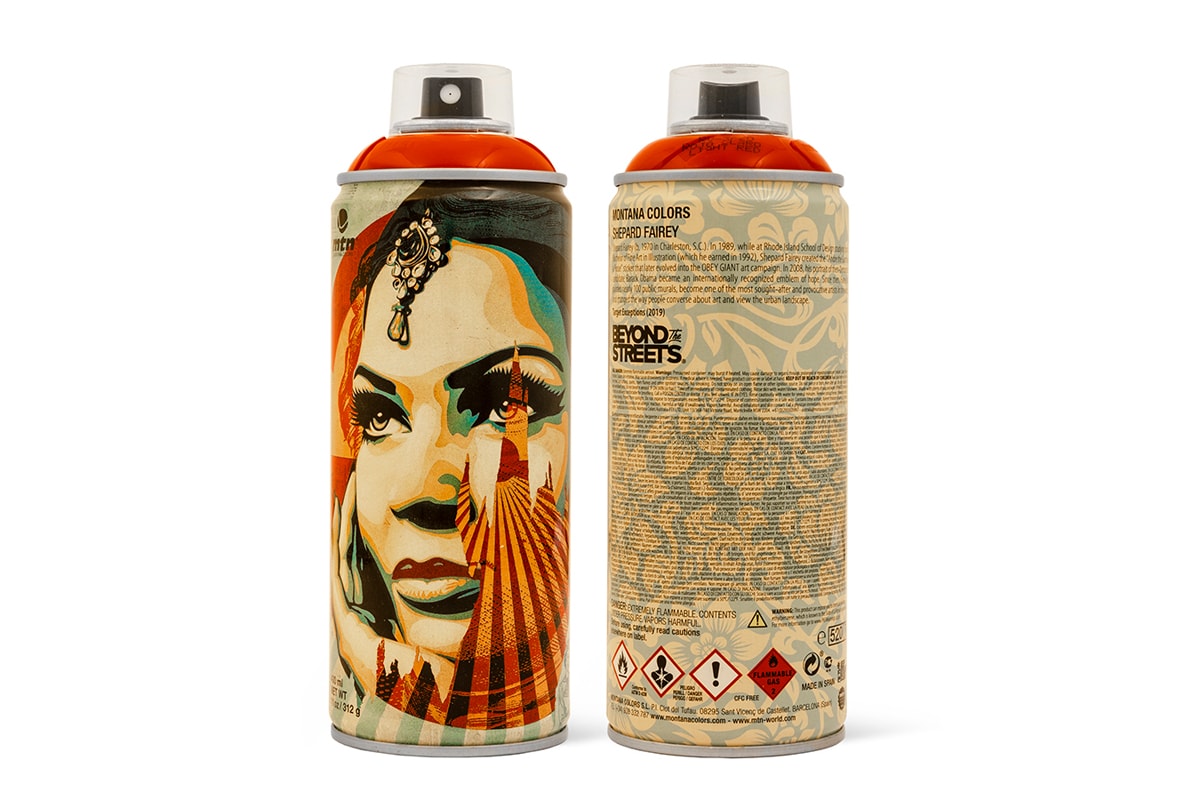 OBEY Giant x Beyond the Streets x Montana Cans spray paint art graffiti shepard fairey 30th anniversary