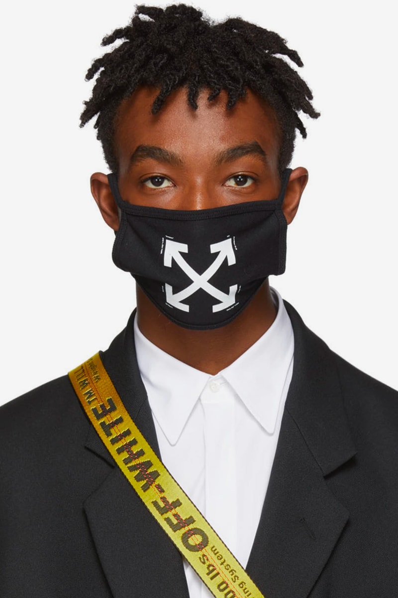 Off-White™ Arrows Logo Masks Release Virgil Abloh Fall Winter 2019