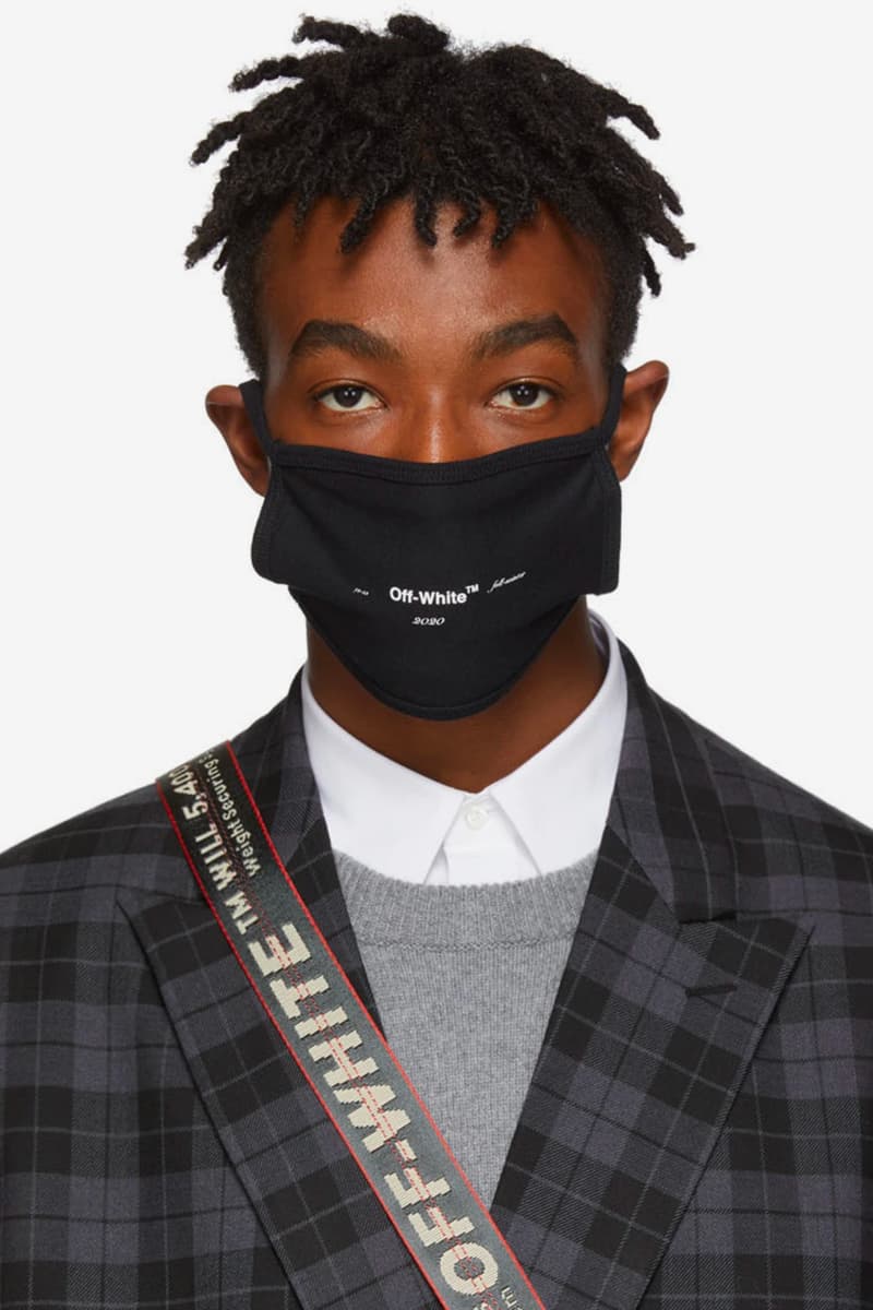 Off-White™ Arrows Logo Masks Release Virgil Abloh Fall Winter 2019