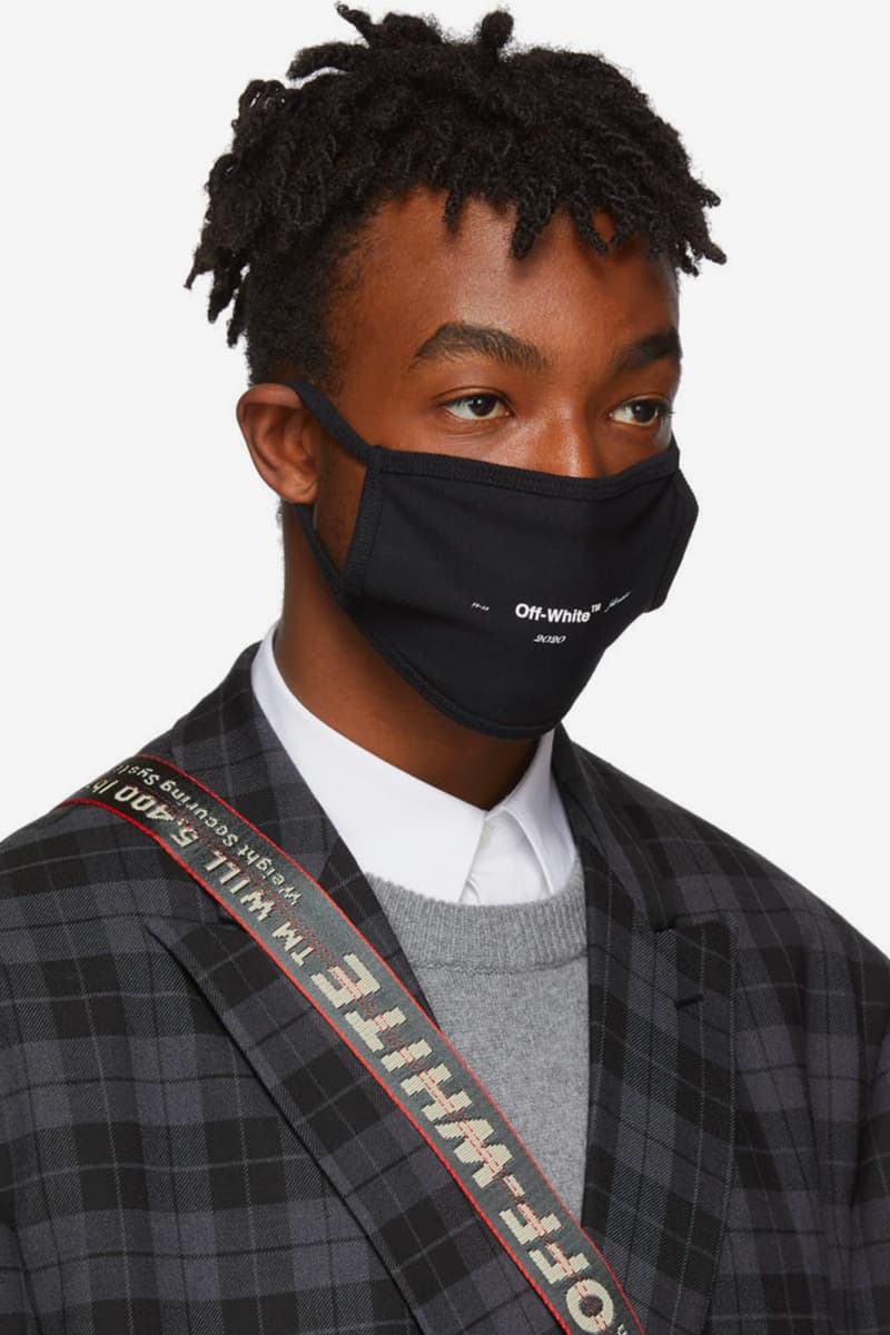 Off-White™ Arrows Logo Masks Release Virgil Abloh Fall Winter 2019