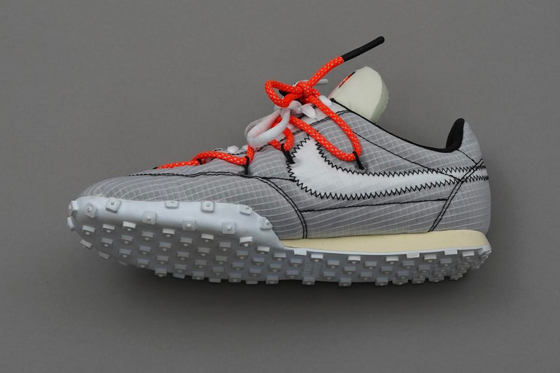 Off White Nike Prototypes Another Look Virgil Abloh MCA Chicago An Array of Air Figures of Speech Air Jordan 1 4 Nike Zoom Terra Kiger 5 Max 90 1 Air Vapormax  vapor street flyknit Waffle Racer