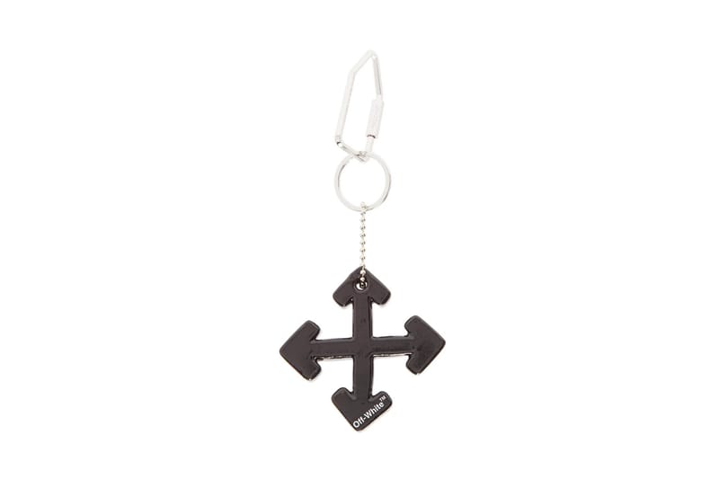 off white key earring