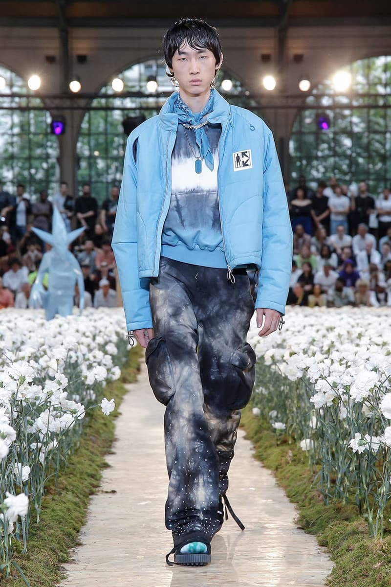 off white spring summer 2020 ss20 paris fashion week virgil abloh futura nike runway backstage full collection look collaborations pfw mens menswear