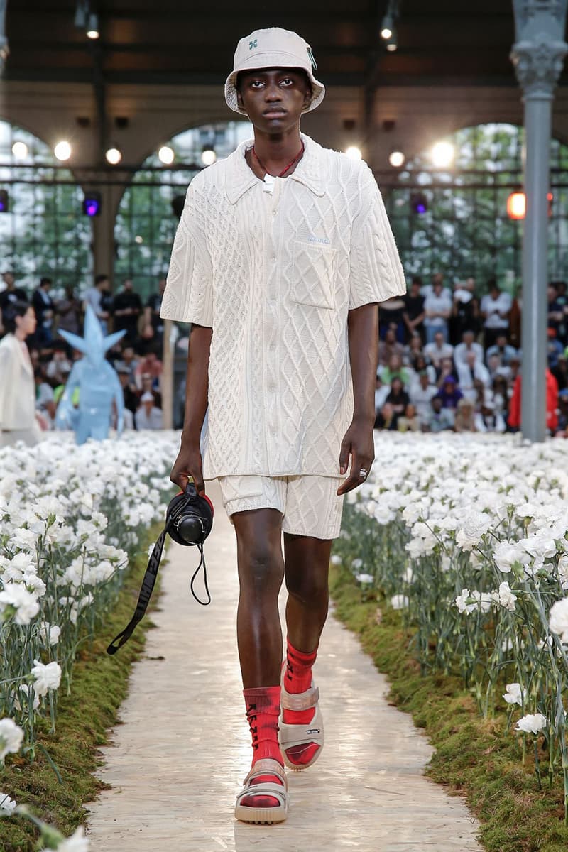 off white spring summer 2020 ss20 paris fashion week virgil abloh futura nike runway backstage full collection look collaborations pfw mens menswear