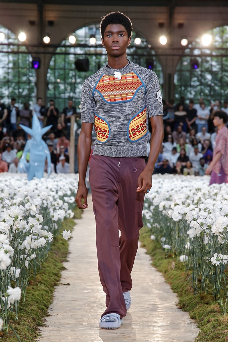 off white spring summer 2020 ss20 paris fashion week virgil abloh futura nike runway backstage full collection look collaborations pfw mens menswear
