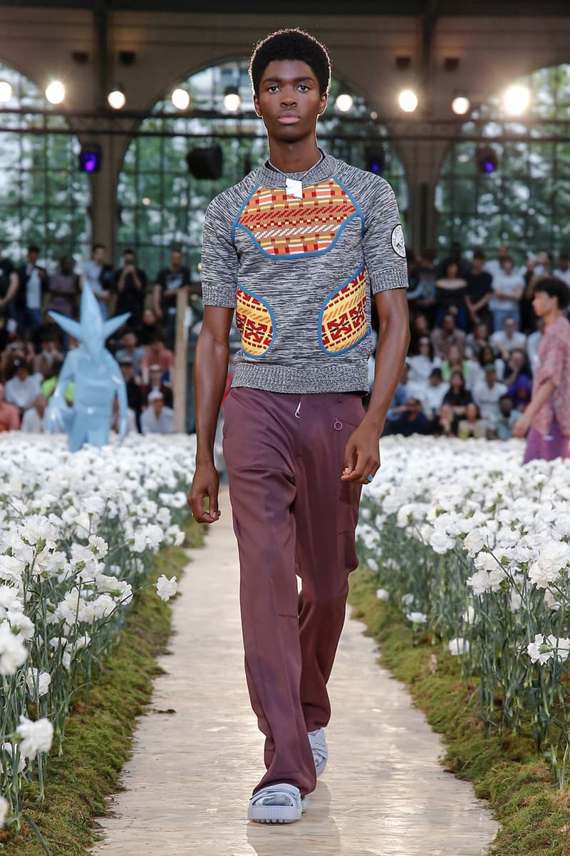 off white spring summer 2020 ss20 paris fashion week virgil abloh futura nike runway backstage full collection look collaborations pfw mens menswear