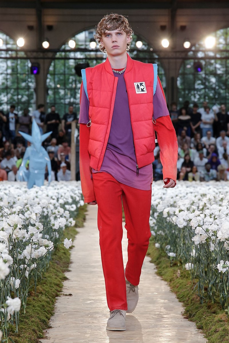 off white spring summer 2020 ss20 paris fashion week virgil abloh futura nike runway backstage full collection look collaborations pfw mens menswear