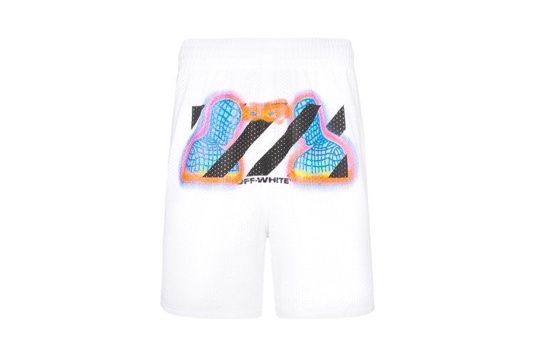 Off-White™ Drops Boldly-Emblazoned Thermal Print Shorts