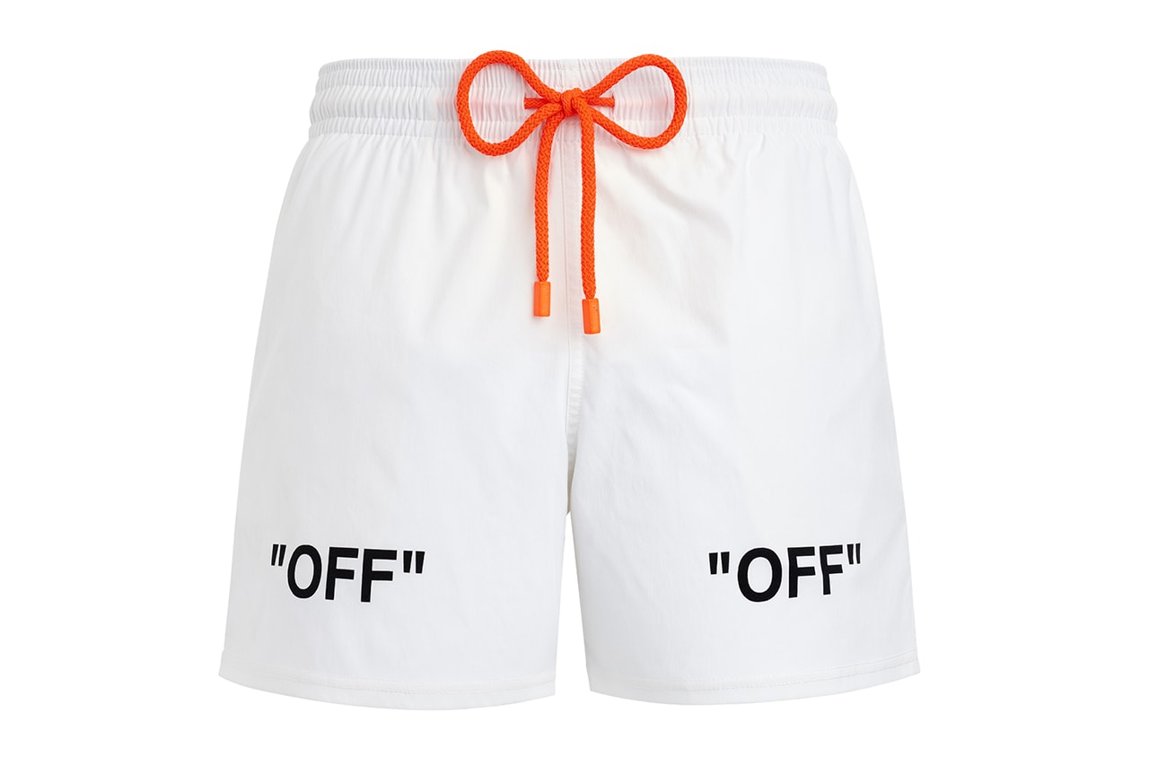 Off-White™ x Vilebrequin SS19 Swimwear Collaboration spring summer 2019 bathing suits beach clothing release date info buy drop