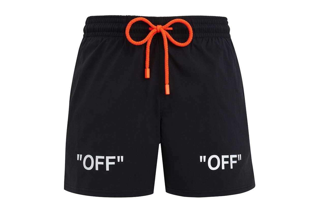 Off-White™ x Vilebrequin SS19 Swimwear Collaboration spring summer 2019 bathing suits beach clothing release date info buy drop