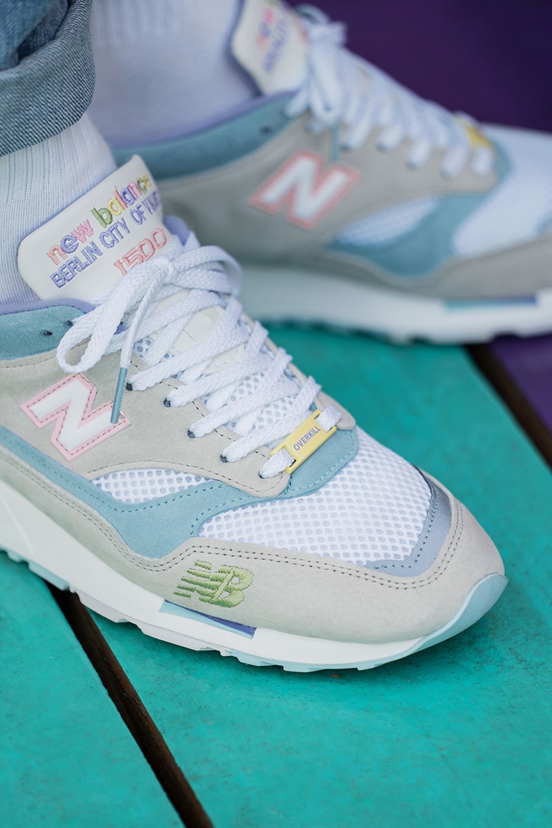 Overkill x New Balance "Berlin - City of Values" Pack 1500 1530 Made in England ENCAP Sole Unit Pride Month Pastel Colors Triple Black Colorway Sneaker Release Information Limited Edition Cop Where to Buy Footwear