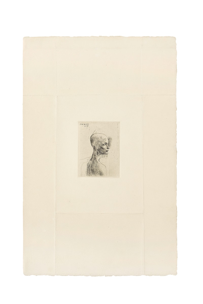 Pablo Picasso Rare Complete First Series Original Printed Artworks Bonham's Auction London Prints and Multiples Sales 'Le Repas Frugal from La suite des Saltimbanques' Roy Lichtenstein Banksy Andy Warhol 