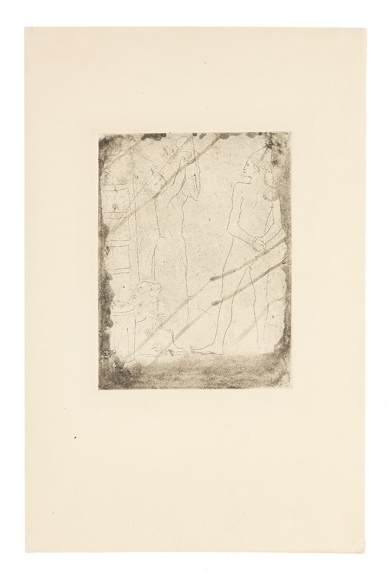 Pablo Picasso Rare Complete First Series Original Printed Artworks Bonham's Auction London Prints and Multiples Sales 'Le Repas Frugal from La suite des Saltimbanques' Roy Lichtenstein Banksy Andy Warhol