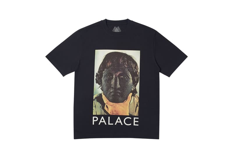 Palace Summer 2019 Week 7 Drop release info beach shorts button up shirts graphic t shirts blue polka dots crew necks