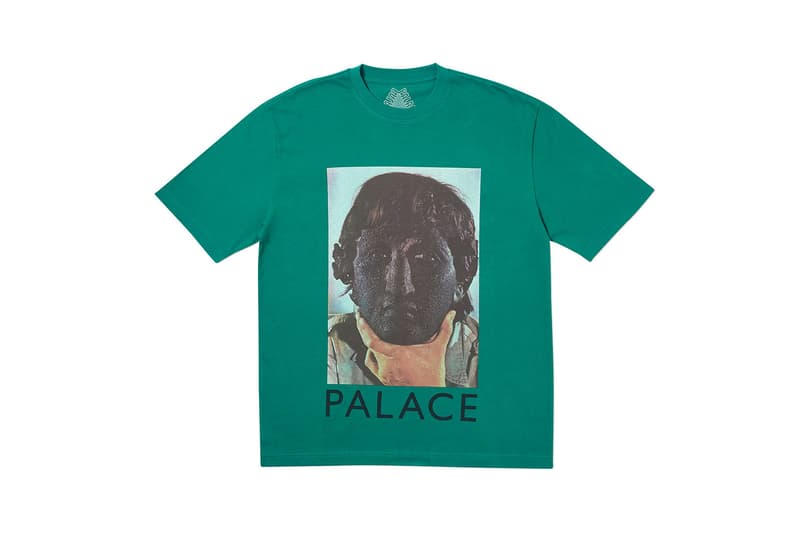 Palace Summer 2019 Week 7 Drop release info beach shorts button up shirts graphic t shirts blue polka dots crew necks